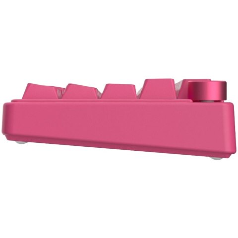 ROYAL KLUDGE R65 Berry Red Gaming Keyboard Cream Switch