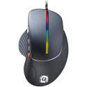 CANYON Mysz gamingowa Apstar GM-12 RGB 6 Przyc. Przew. Ciemnoszara