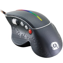 CANYON Mysz gamingowa Apstar GM-12 RGB 6 Przyc. Przew. Ciemnoszara