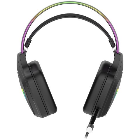 CANYON Zestaw słuchawkowy Darkless GH-9A Czarny