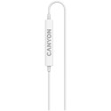 CANYON Słuchawki douszne SEP-6 HiRes Przewód USB-C Białe