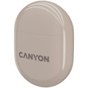 CANYON Słuchawki douszne TWS-6 Etui Beżowe