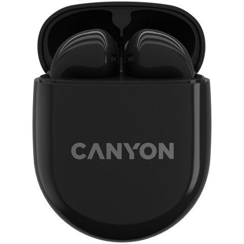 CANYON Słuchawki douszne TWS-6 Etui Czarne