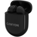 CANYON Słuchawki douszne TWS-6 Etui Czarne