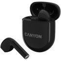 CANYON Słuchawki douszne TWS-6 Etui Czarne