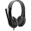CANYON Zestaw słuchawkowy HSC-1 PC Mik 2m Czarny