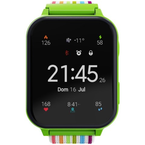 CANYON Smartwatch Alfie KW-37 MP3 Nauka i Zabawa Zielony