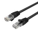 Kabel sieciowy Ethernet CAT6 1000Mbps RJ45 internetowy LAN okrągły 3 m - czarny