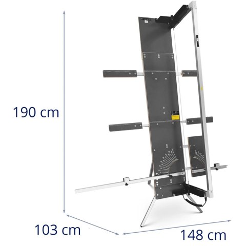 Maszyna przecinarka do styropianu ze stojakiem i wspornikiem dł. 1300 mm gł. 350 mm 200 W
