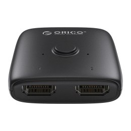 Adapter HDMI dwukierunkowy splitter - czarny