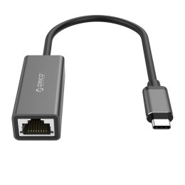 Adapter sieciowy Orico XC-R45-V1 USB-C do RJ45 Gigabit Ethernet 1 Gbps - czarny