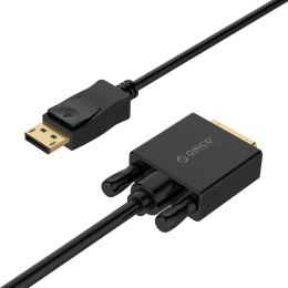 Kabel Orico XD-DTD DisplayPort do DVI 4K 1 m - czarny