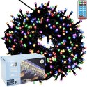 SOLARNY ŁAŃCUCH ŚWIETLNY 240 LED 13 FUNKCJI USB MULTIKOLOR