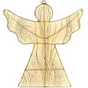 ANIOŁ DEKORACYJNY DO ZAWIESZENIA 48CM 236LED