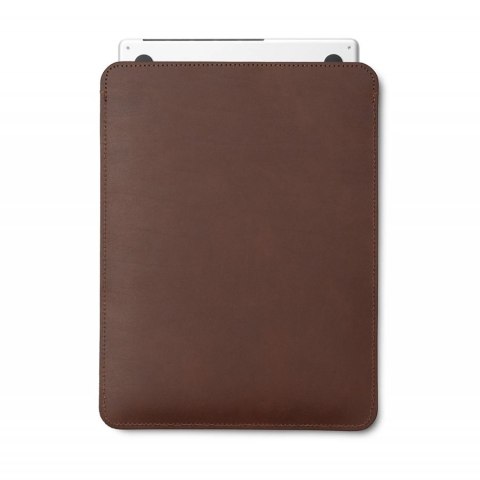 BALTAN Etui skórzane Premium do MacBooka Air 13" M5 ciemny brąz