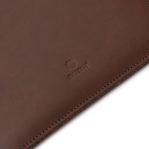 BALTAN Etui skórzane Premium do MacBooka Air 13" M5 ciemny brąz