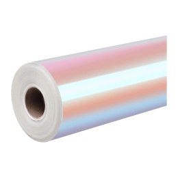 Folia samoprzylepna HTVRONT Holographic 30.5cm x 90cm (różowo-fioletowa)