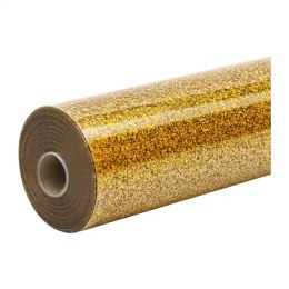Folia termotransferowa HTVRONT Glitter 30.5cm x 90cm (złota)