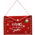 KOPERTA ŚWIĄTECZNA LIST DO ŚWIĘTEGO MIKOŁAJA FILCOWA 26x16CM LETTERS SANTA