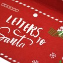 KOPERTA ŚWIĄTECZNA LIST DO ŚWIĘTEGO MIKOŁAJA FILCOWA 26x16CM LETTERS SANTA