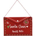 KOPERTA ŚWIĄTECZNA LIST DO ŚWIĘTEGO MIKOŁAJA FILCOWA 26x16CM SANTA CLAUS