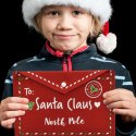 KOPERTA ŚWIĄTECZNA LIST DO ŚWIĘTEGO MIKOŁAJA FILCOWA 26x16CM SANTA CLAUS
