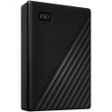 HDD External WD My Passport (2.5", 5TB, USB 3.2) Black