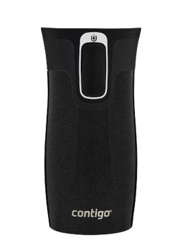 Kubek termiczny podwójne ścianki Contigo West Loop, Licorice Emea 300 ml