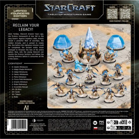 GRA STARCRAFT: PROTOSS STARTER SET - FOUNDERS EDITION (EN) - ARCHON