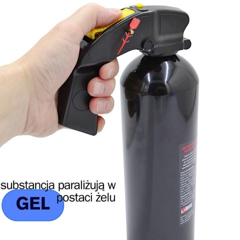 GAZ PIEPRZOWY GRAPHITE GEL 3MLN SHU 750ML HJF 11700-H-BLK SHARG