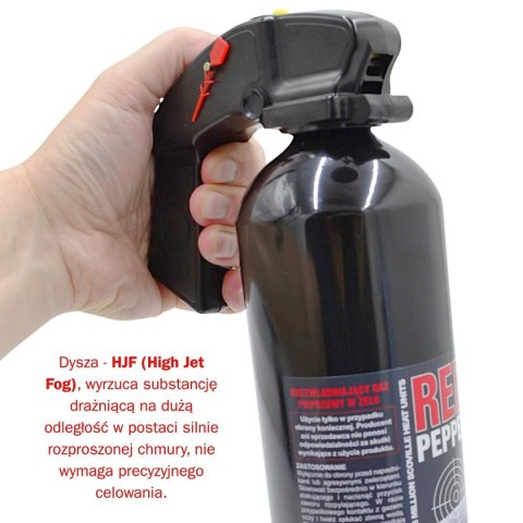 GAZ PIEPRZOWY GRAPHITE GEL 3MLN SHU 750ML HJF 11700-H-BLK SHARG