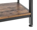UNIWERSALNY STOJAK POD TV, TUNER, MULTIMEDIA 40KG SM-01 ART 120cm 2-półki