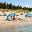 NC3143 BIG NAMIOT PLAŻOWY SAMOROZKŁADAJĄCY NIEBIESKI PODŁOGA NILS CAMP
