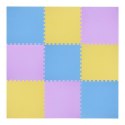 MP10 MATA PUZZLE POD SPRZĘT YELLOW-BLUE-PURPLE 9 ELEMENTÓW 10MM