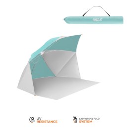 NC4803 PARASOL - PARAWAN PLAŻOWY 2 W 1 NILS