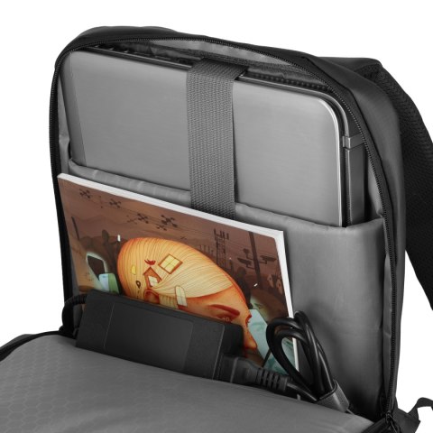 NC4502 PLECAK NA LAPTOP Z USB CZARNY NILS
