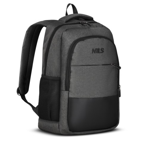 NC4503 PLECAK MIEJSKI Z USB SZARY NILS