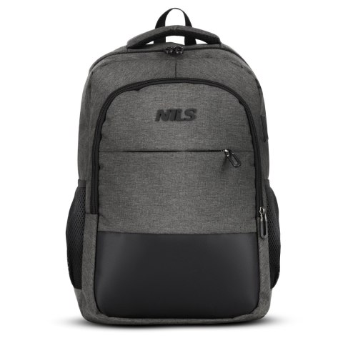 NC4503 PLECAK MIEJSKI Z USB SZARY NILS