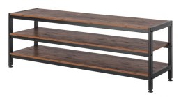 UNIWERSALNY STOJAK POD TV, TUNER, MULTIMEDIA 40KG SM-04 ART 140cm 3-półki