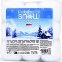 SZTUCZNE KULKI ŚNIEŻNE DO DEKORACJI 6CM 9SZT