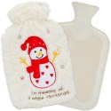 TERMOFOR GUMOWY XMAS 1,75L BAŁWANEK BIAŁY