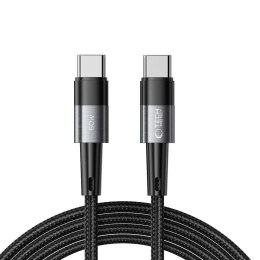 Kabel przewód USB-C UltraBoost PD 60W 3A 2m - szary
