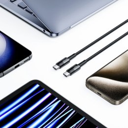 Kabel przewód USB-C UltraBoost PD 60W 3A 2m - szary