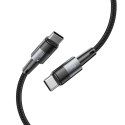 Kabel przewód USB-C UltraBoost PD 60W 3A 2m - szary