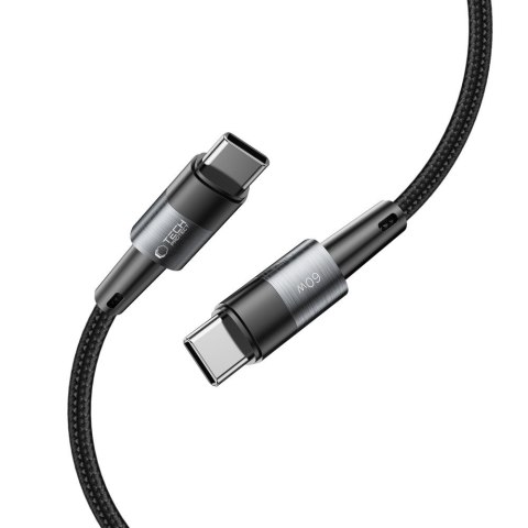 Kabel przewód USB-C UltraBoost PD 60W 3A 2m - szary