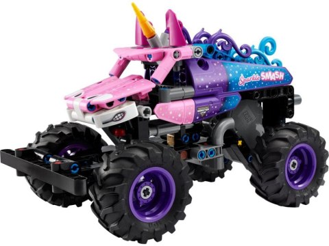 Technic Monster Ja Sparkle Smash z napędem typu pull-back