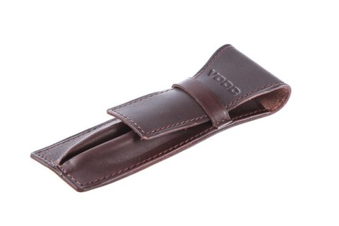 Etui, piórnik na długopisy Vintage P17 BROWN