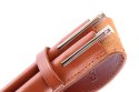 Etui, piórnik na długopisy Vintage P17 BROWN