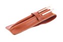 Etui, piórnik na długopisy Vintage P17 COGNAC