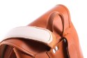 Modny plecak skórzany Vintage P1 BROWN